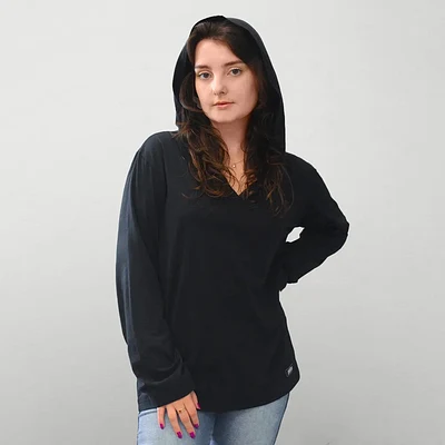 Camiseta Manga Longa com Capuz