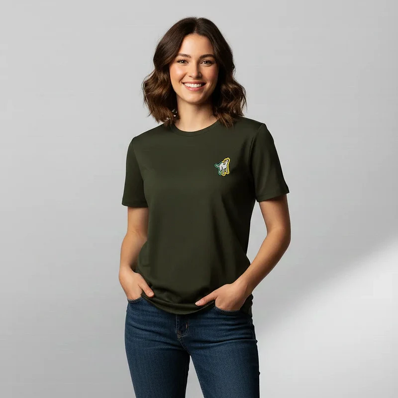 Camiseta Stickers Doguinho BR Feminina